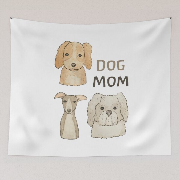 Item preview, Dog Mom Dog Mom - Cute Dogs Man´s Best Friend designed and sold by DOM-Shop.