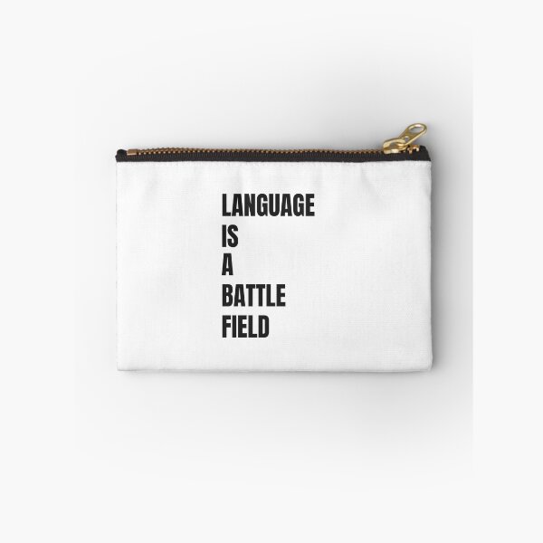 Item preview, Language is a battle field designed and sold by Finds.