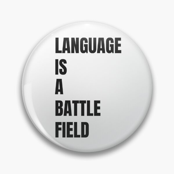 Item preview, Language is a battle field designed and sold by Finds.