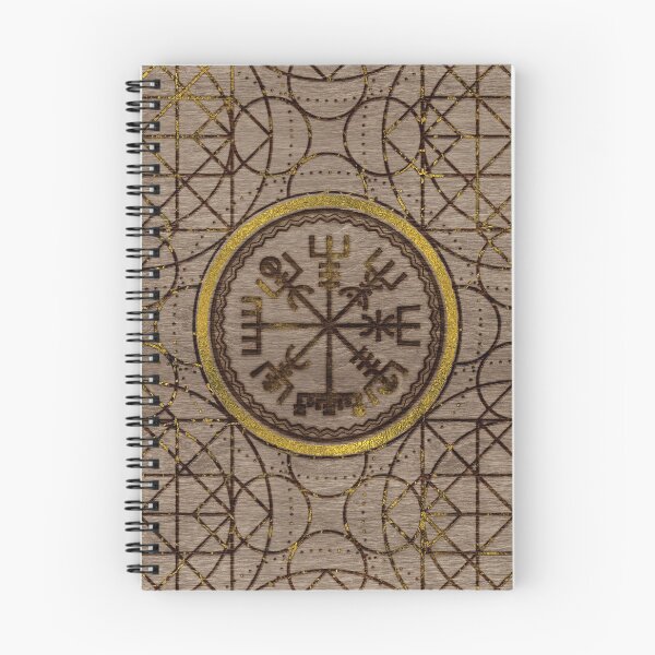 Item preview, Vegvisir. The Magic Navigation Viking Compass designed and sold by k9printart.