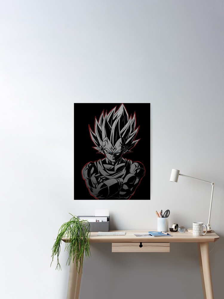  XINYUELONG Majin Vegeta Poster Canvas Wall Art