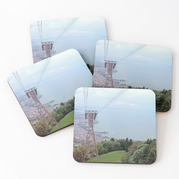 Item preview, View from the cable car to the city and lake Constance in Bregenz, Austria designed and sold by Angela Cini.