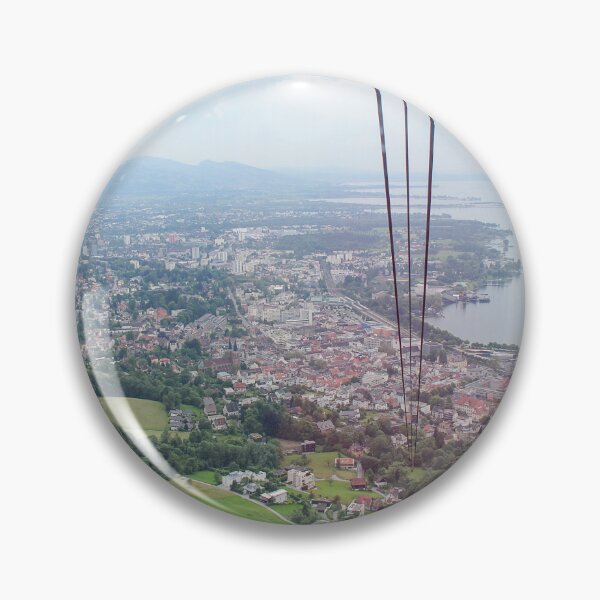 Item preview, View from the cable car to the city and lake Constance in Bregenz, Austria designed and sold by Angela Cini.
