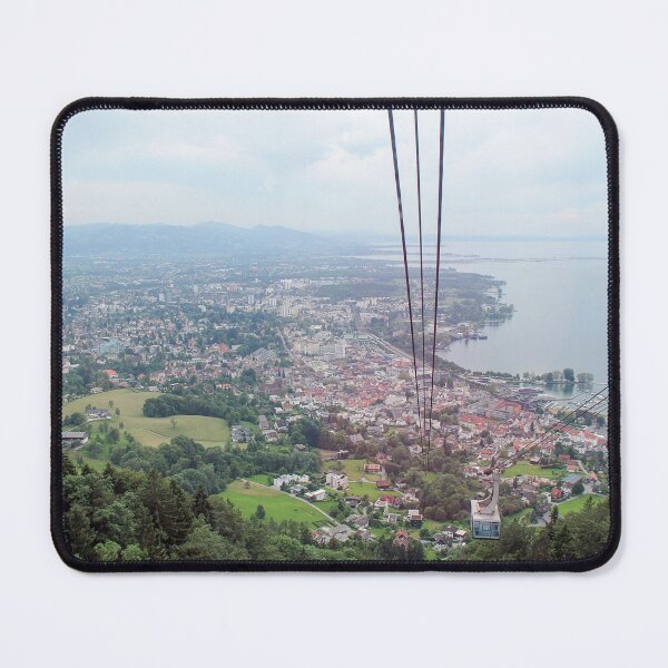 Item preview, View from the cable car to the city and lake Constance in Bregenz, Austria designed and sold by Angela Cini.