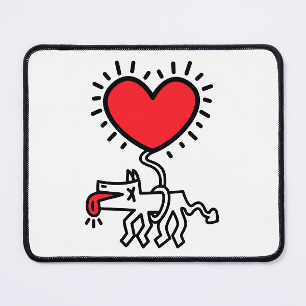 Item preview, Dog Heart designed and sold by bitpopart.