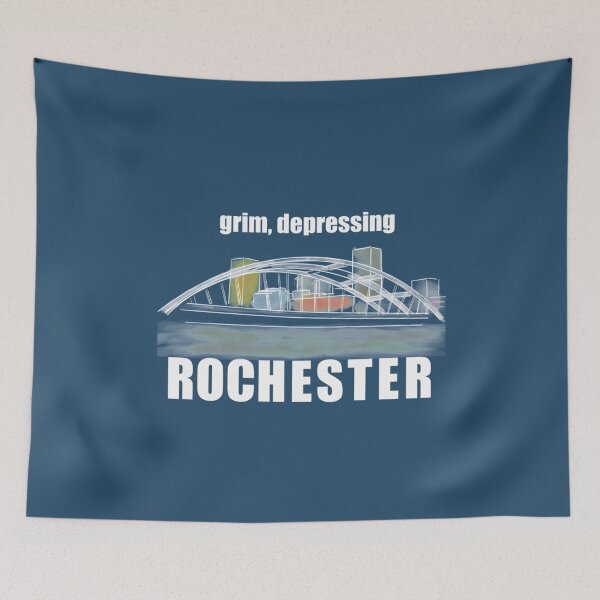 Item preview, Grim depressing Rochester  designed and sold by WarrenHansen.