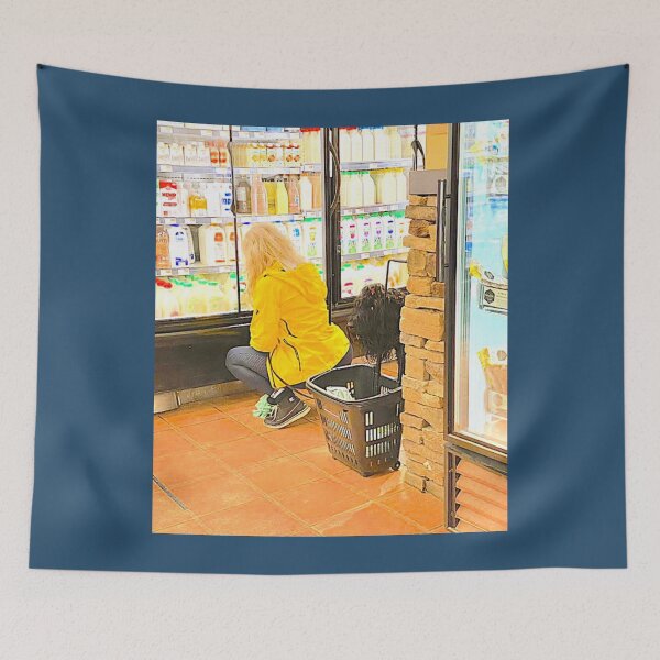 Item preview, Haggard Pooch Is Exhausted From Waiting For Milk Maid Owner to Grab a Jug designed and sold by WarrenHansen.