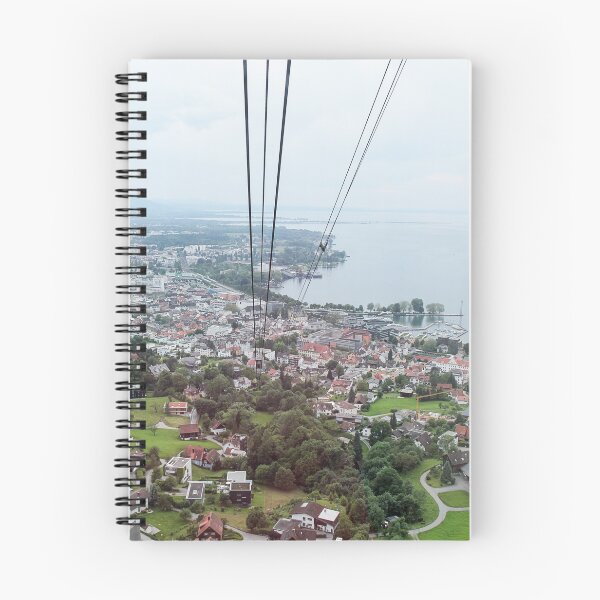 Item preview, View from the cable car to the city and lake Constance in Bregenz, Austria designed and sold by Angela Cini.