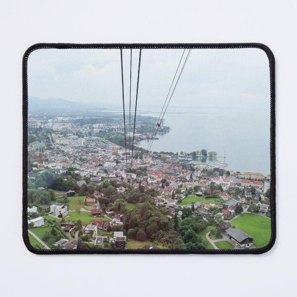 Item preview, View from the cable car to the city and lake Constance in Bregenz, Austria designed and sold by Angela Cini.