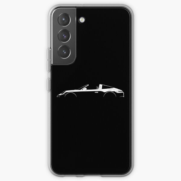 Disover Porsche 911 Targa (992) Silhouette | Samsung Galaxy Phone Case