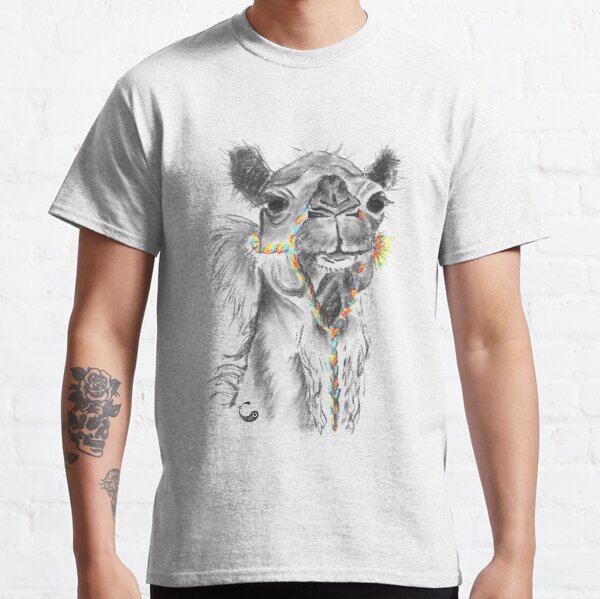 Dromedary - Charcoal Animals Classic T-Shirt