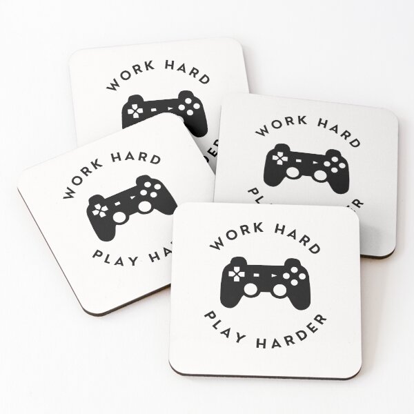 Item preview, Work Hard Play Harder Design designed and sold by derendesign.