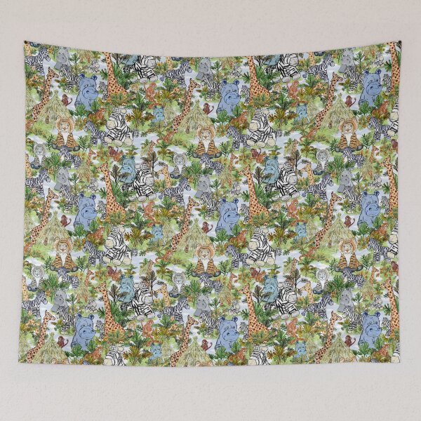 Item preview, Plush Toys in a Joyful Jungle designed and sold by Karen Del Pellegrino.