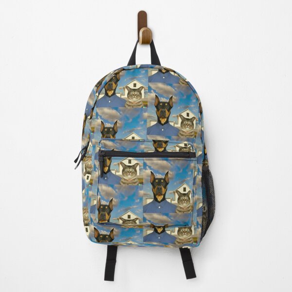 Item preview, American Gothic Dog and Cat Design designed and sold by unitydesigneu.