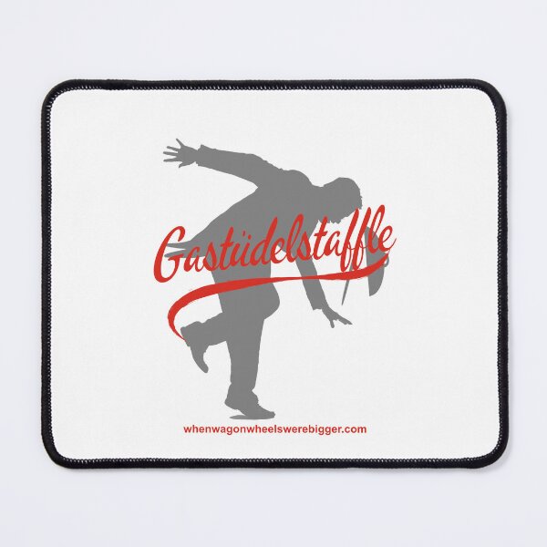 Item preview, Gastudelstaffle designed and sold by W4BPodcasts.
