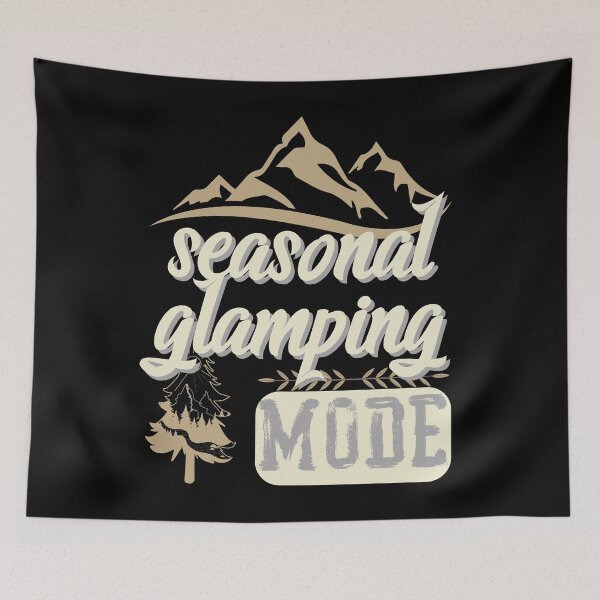 Item preview, seasonal glamping Mode, forest river sun inside tree pine designed and sold by movie-popcorn.