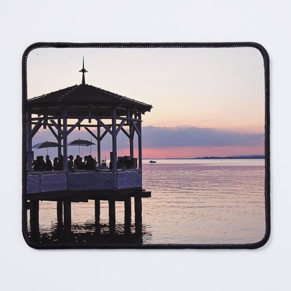 Item preview, Beautiful Summer Pink and Blue Sunset at the Lake designed and sold by Angela Cini.