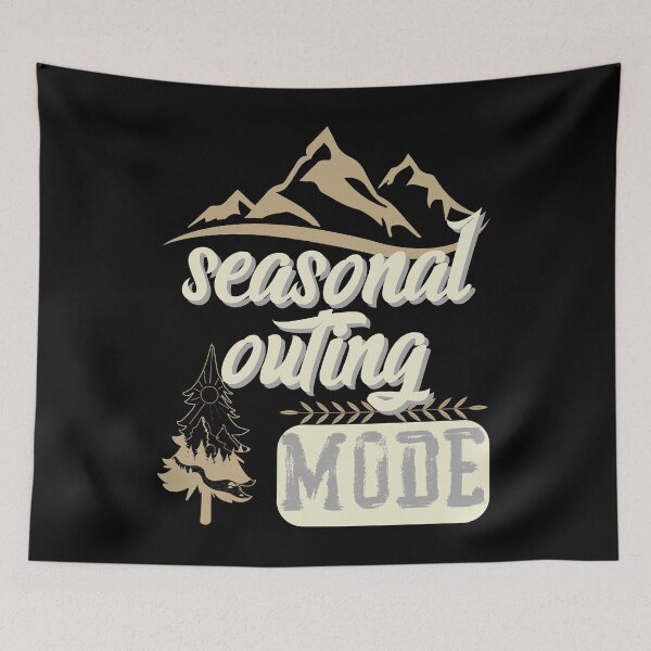 Item preview, seasonal outing Mode, forest river sun inside tree pine designed and sold by movie-popcorn.