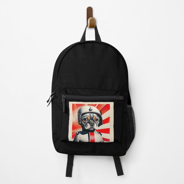 Item preview, Little Dog with Helmet Vintage Military Propaganda - Retro Style designed and sold by Dalive.
