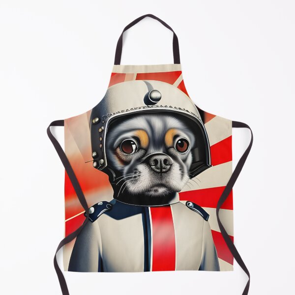 Item preview, Little Dog with Helmet Vintage Military Propaganda - Retro Style designed and sold by Dalive.