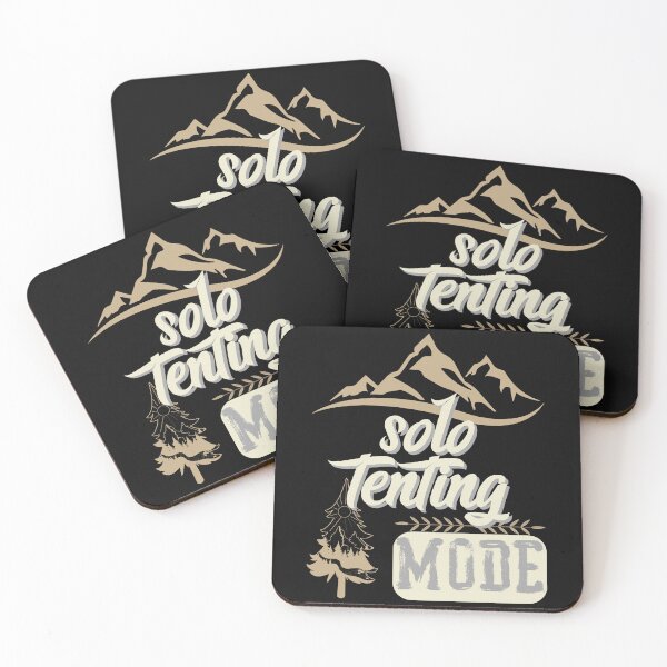 Item preview, solo tenting Mode, forest river sun inside tree pine designed and sold by movie-popcorn.
