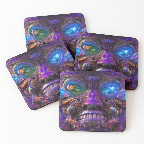 Item preview, Psychedelic Face #11 - Part of Our Psychedelic Faces Collection designed and sold by Psychedelic Psychos.