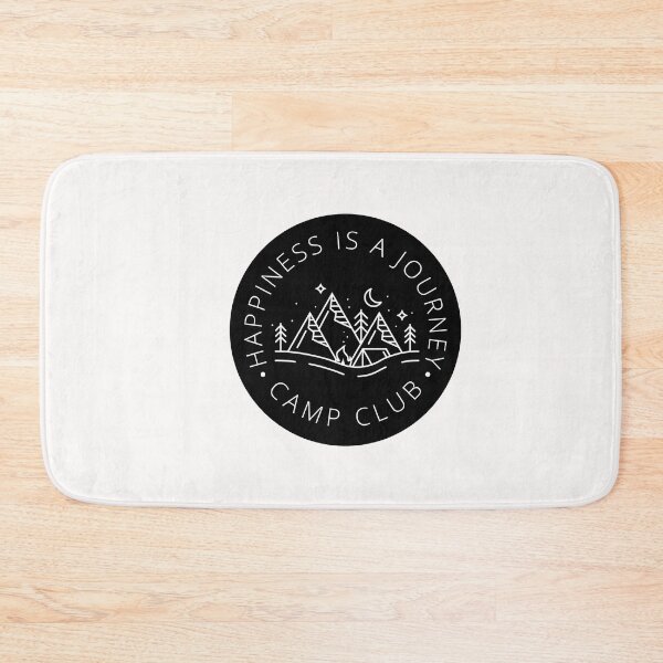 Item preview, Happiness is A Journey - Camp Club Design designed and sold by derendesign.