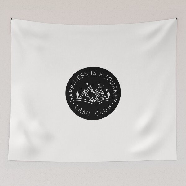Item preview, Happiness is A Journey - Camp Club Design designed and sold by derendesign.