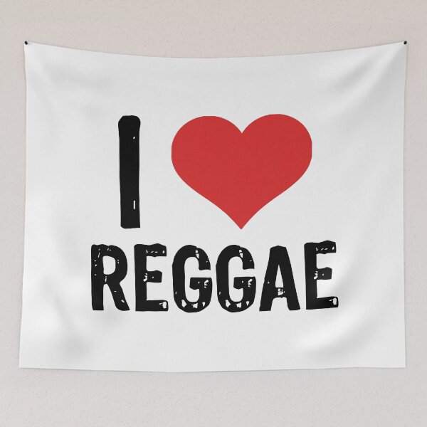 Item preview, I Love Reggae designed and sold by The "I Love Everything" Shop.