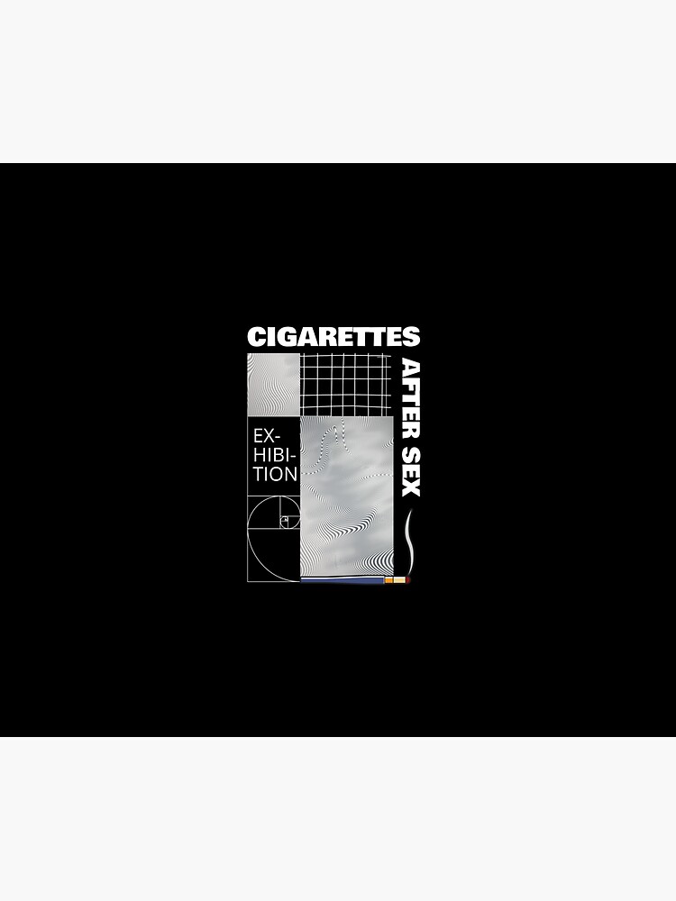 Cigarettes After Sex Poster Sticker For Sale By Conjuredmoth Redbubble