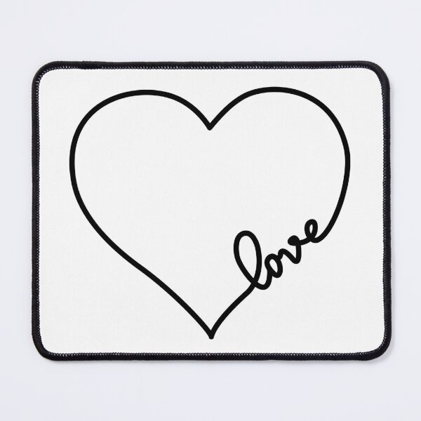 Item preview, Heart, love, handwriting, handwriting, love, heart, lines designed and sold by SnorbelDesign.