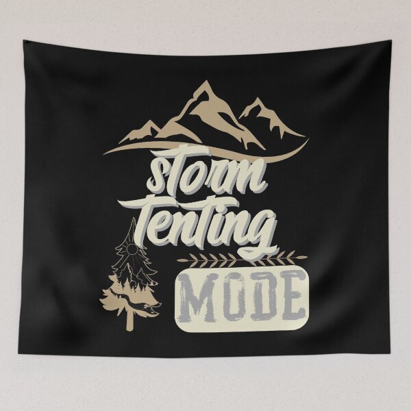Item preview, storm tenting Mode, forest river sun inside tree pine designed and sold by movie-popcorn.