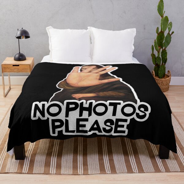 Item preview, No Photos Please - Funny Mona Lisa design designed and sold by LordAudes.