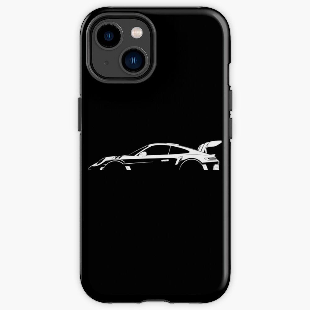 Disover Porsche 911 GT3 RS (992) Silhouette | iPhone Case