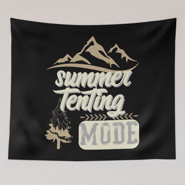 Item preview, summer tenting Mode, forest river sun inside tree pine designed and sold by movie-popcorn.