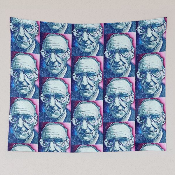Item preview, William S. Burroughs Artwork | William S Burroughs Portrait | William Burroughs Wall Art  designed and sold by Suyogsonar25.