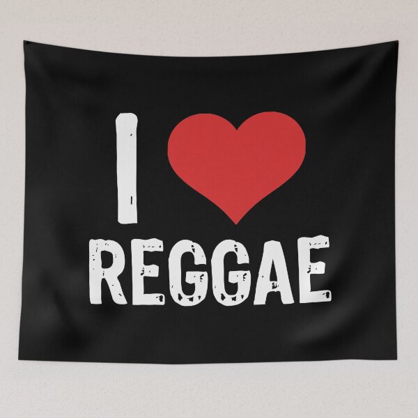 Item preview, I Love Reggae designed and sold by The "I Love Everything" Shop.