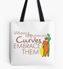 BeautyMarks: EMBRACE THEM CURVES Tote Bag