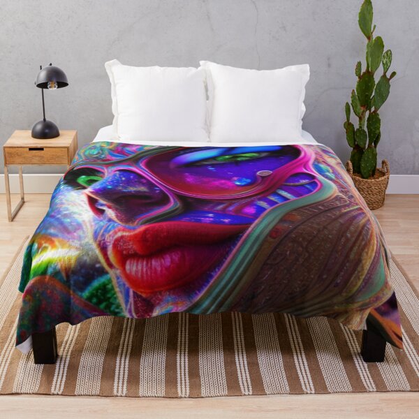 Item preview, Psychedelic Face #12 - Part of Our Psychedelic Faces Collection designed and sold by Psychedelic Psychos.