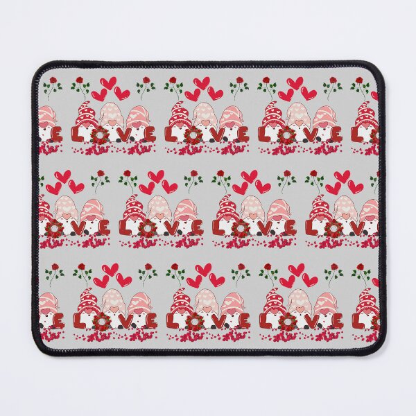 Item preview, Garden Gnomes Love Red Roses Pattern designed and sold by VistaViews.