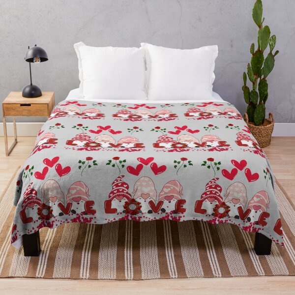 Item preview, Garden Gnomes Love Red Roses Pattern designed and sold by VistaViews.
