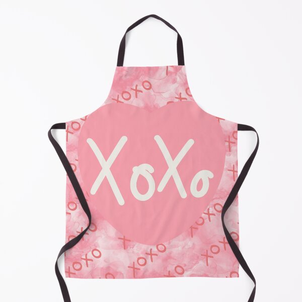 Item preview, Pink Xoxo with Watercolor Pink Background Valentine designed and sold by Apkdesigner.