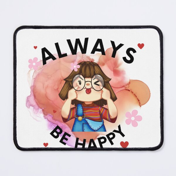 Item preview, Always Be Happy designed and sold by Bashini.
