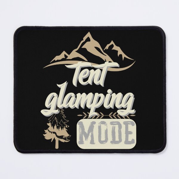 Item preview, tent glamping Mode, forest river sun inside tree pine designed and sold by movie-popcorn.