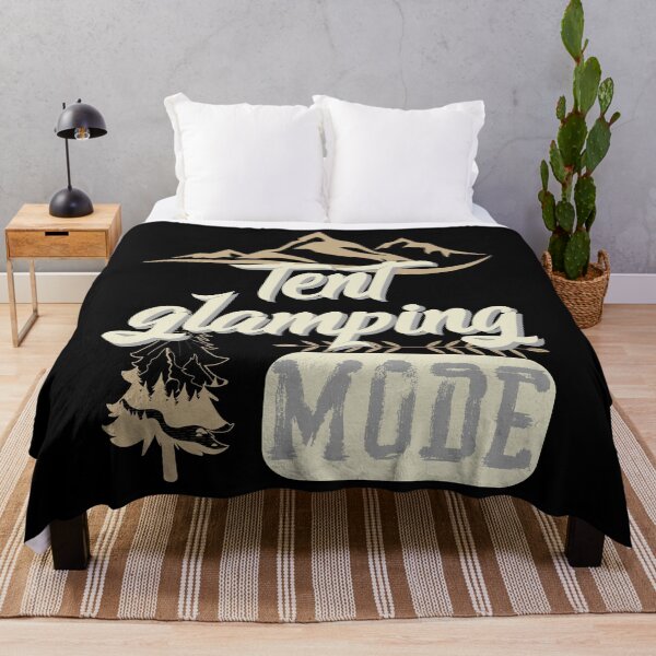 Item preview, tent glamping Mode, forest river sun inside tree pine designed and sold by movie-popcorn.