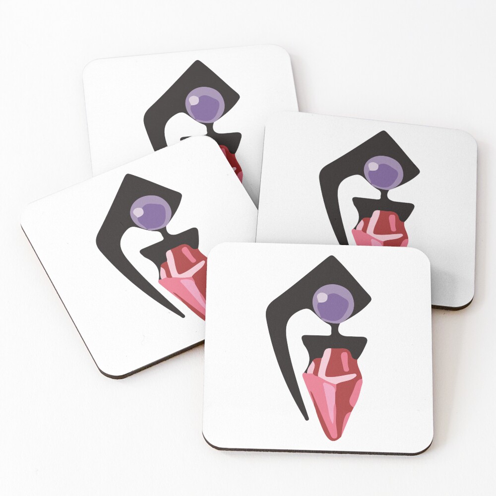 Item preview, Coasters (Set of 4) designed and sold by SubtleWeebMerch.