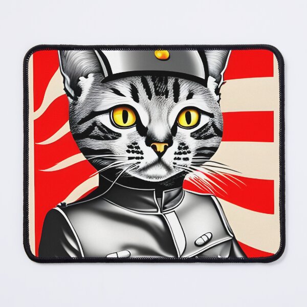 Item preview, Retro Propaganda Cat Soldier - Vintage Style designed and sold by Dalive.