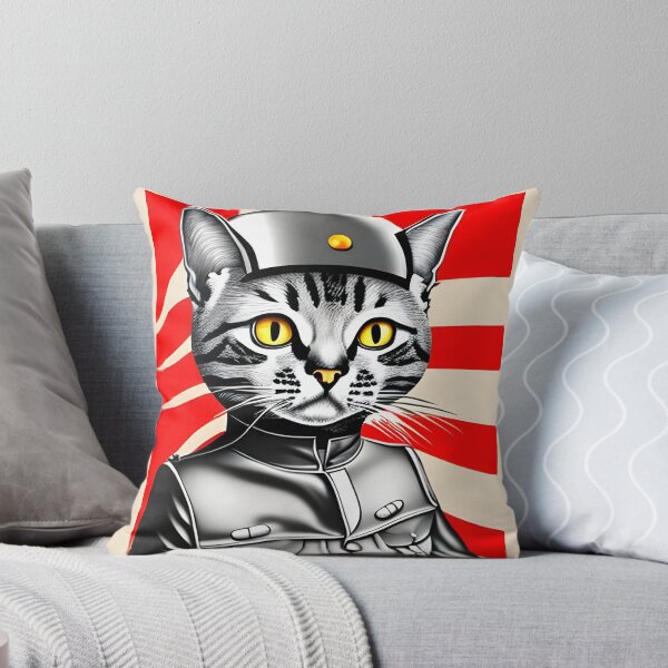Item preview, Retro Propaganda Cat Soldier - Vintage Style designed and sold by Dalive.