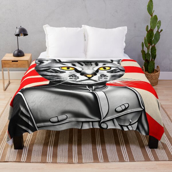 Item preview, Retro Propaganda Cat Soldier - Vintage Style designed and sold by Dalive.