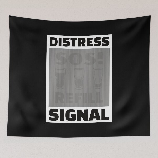 Item preview, Distress Signal | SOS! Beer Refill designed and sold by DKdesigns27.